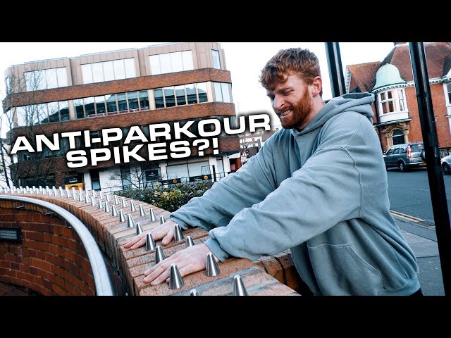 Anti-Parkour Spikes! Do they work? 🇬🇧