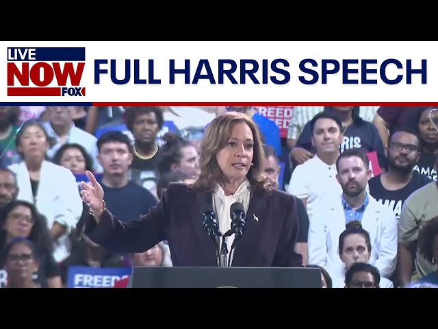 FULL SPEECH: Harris rallies for reproductive freedom in Houston, TX | LiveNOW from FOX