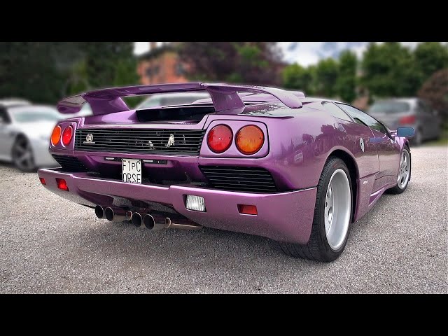 Lamborghini Diablo RAW V12 Engine Sounds 💥 | Diablo SV, VT, SE30 Special Edition & More!