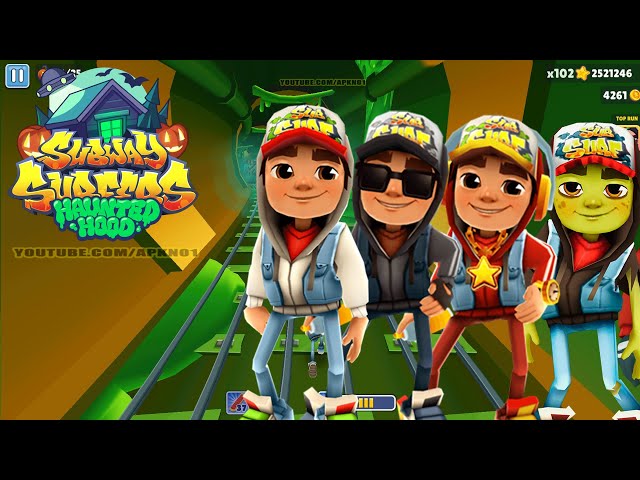 SUBWAY SURFERS GAMEPLAY PC HD 2024 - HALLOWEEN - JAKE+DARK+STAR+ZOMBIE JAKE