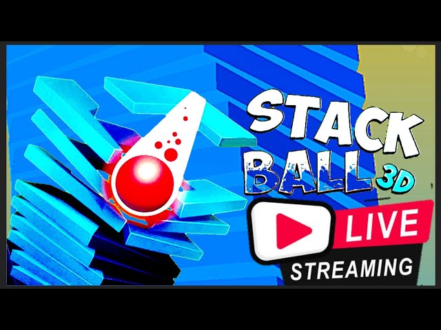 Live Stack Ball 3d crash platform gameplay