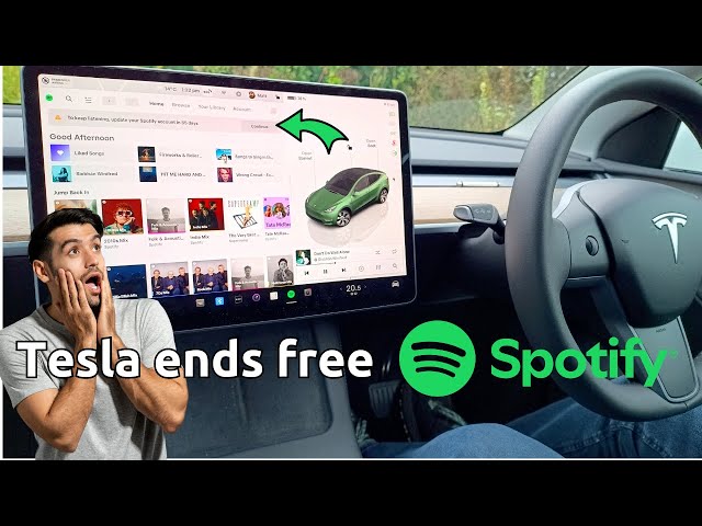 Tesla ends free Spotify (is Tesla Premium Connectivity now worth it?)