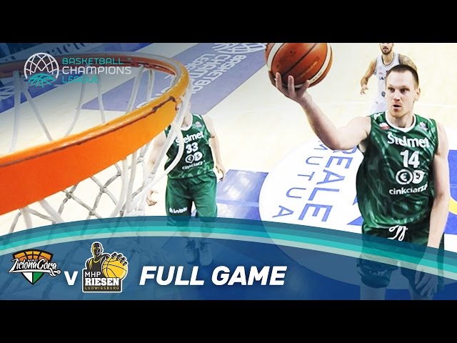 Stelmet Zielona Gora v MHP RIESEN Ludwigsburg - Full Game - Basketball Champions League