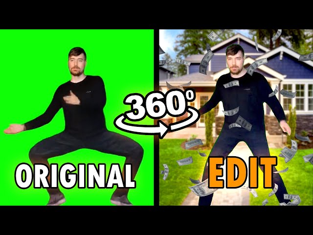 360º VR MrBeast rizz Original vs Edit | MrBeast Rizz Dance Meme