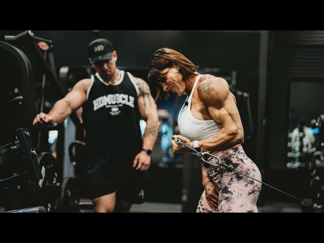 3 Days Out Arizona Pro Back + Biceps | IFBB Pro Manon Dutilly IFBB Pro Vincent Dutilly