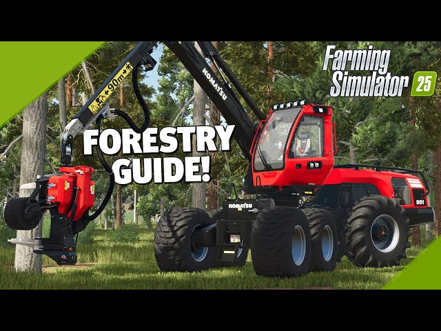 FORESTRY GUIDE | Testing Every Machine and Tool! | Farming Simulator 25