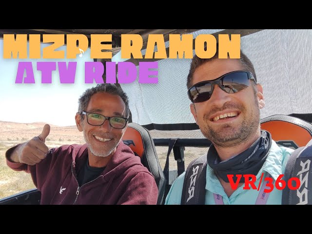 Mizpe Ramon, Israel- ATV ride 360/VR