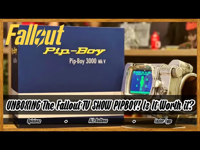 UNBOXING The Fallout TV SHOW PIPBOY! Is It Worth it? - Unboxing