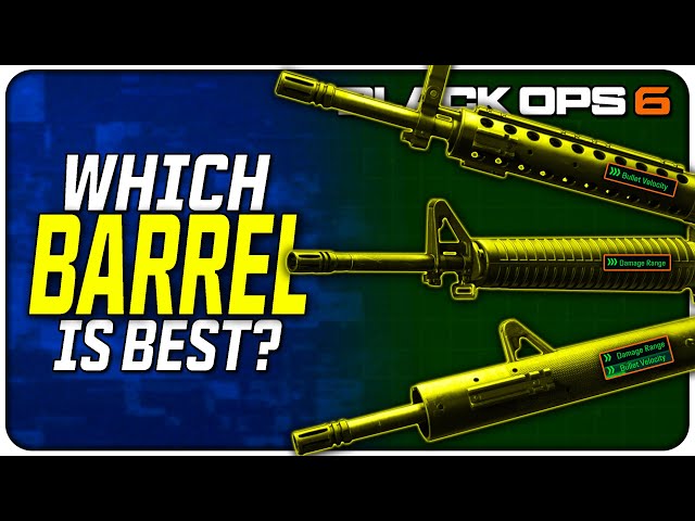 Bullet Velocity vs Range in Black Ops 6! | (Which Barrel is Best?)