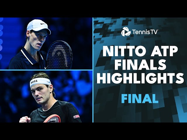 Jannik Sinner vs Taylor Fritz For The Title! 🏆 | Nitto ATP Finals 2024 Final Highlights