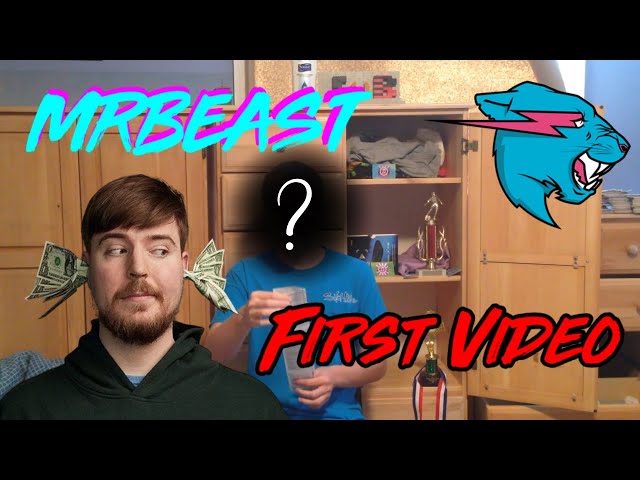 MRBEAST's First Video | With His Face | 1M Views