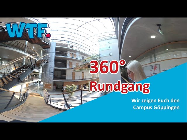 Over Campus Göppingen - 360° Virtual Reality Tour