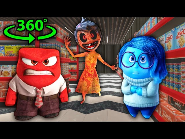 360° Inside Out Emotions - Supermarket #2 | VR 4K Experience