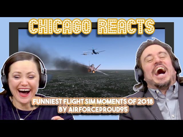 FUNNIEST FLIGHT SIM MOMENTS OF 2018 by Airforceproud95 | Bosses React