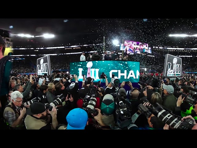 360 View Of Nick Foles' Post-Super Bowl Speech