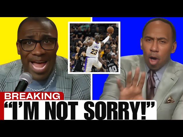 Shannon Sharpe SHOCKS The World Claiming LeBron Is The GOAT—Stephen A. Smith EXPLODES!