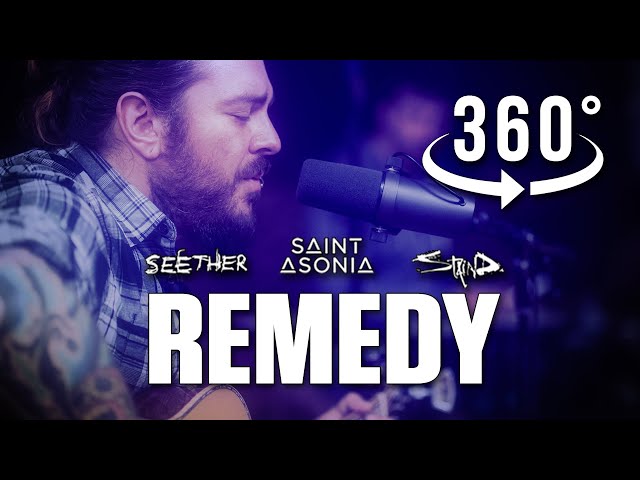 Remedy Acoustic Version by Shaun Morgan of Seether with Staind and Saint Asonia in 360˚ VR