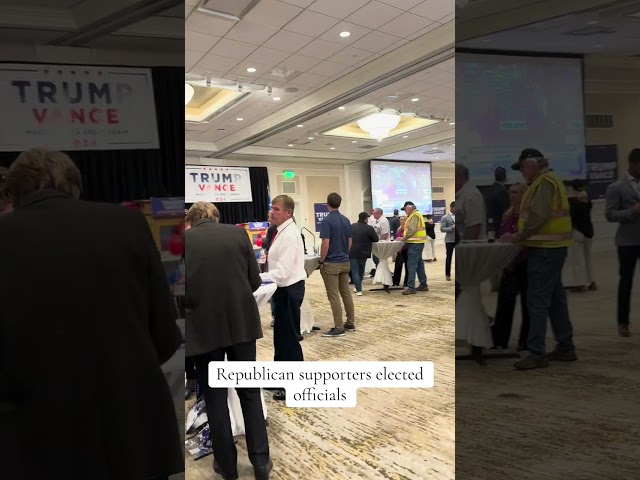 Inside a Donald Trump Watch Party