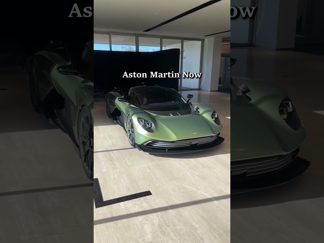 Aston Martin now vs then !!🔥🏎️