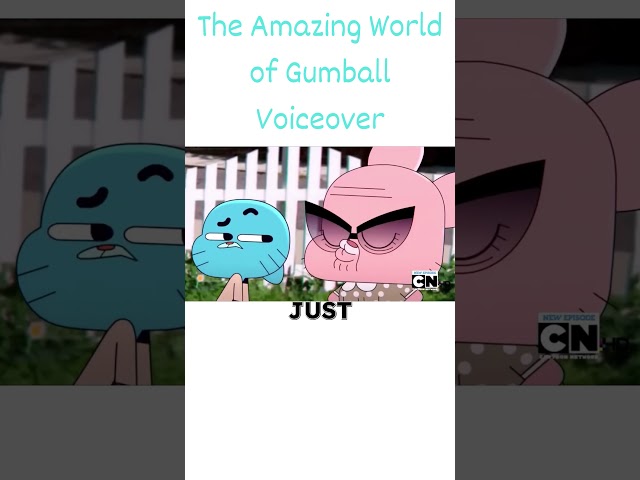 The Amazing World of Gumball Voiceover 😂#edit #gumball #voiceover