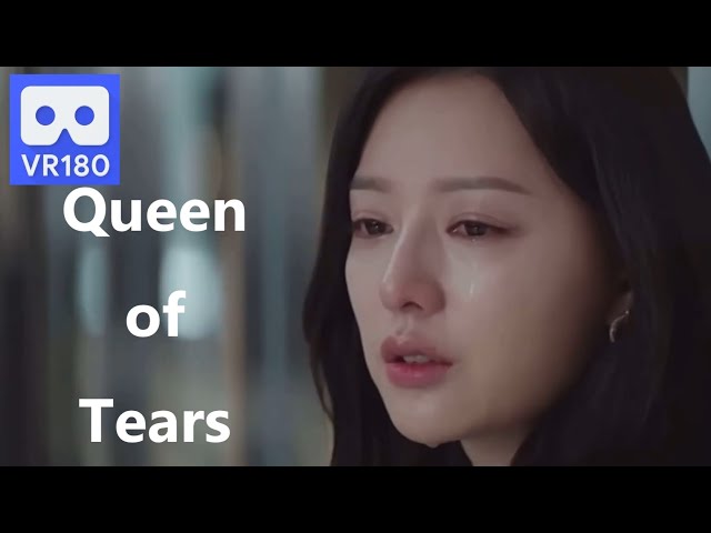 5K 180VR saddest moment kim ji won & soo hyun Netflix K-Drama queen of tears Alone in the Theater