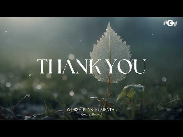 THANK YOU - Soaking worship instrumental | Prayer and Devotional