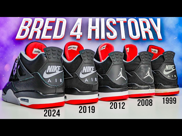 Air Jordan 4 Bred Collection Review / History