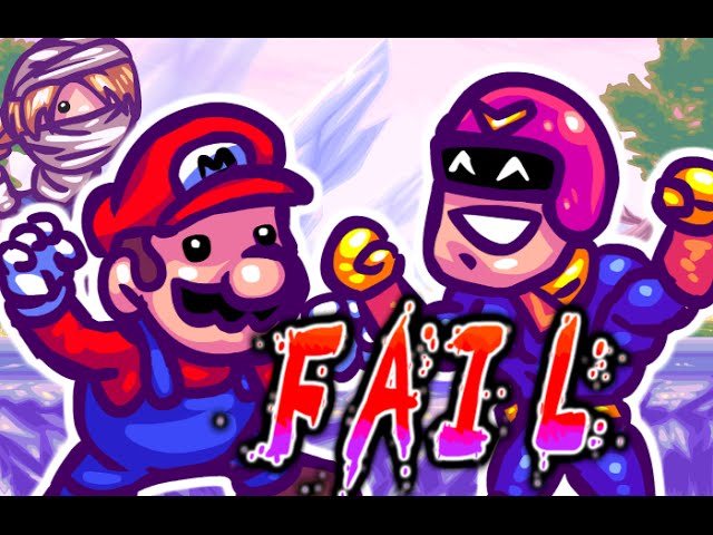 SUPER SMASH BROS FAIL, Smash 4 Parody.