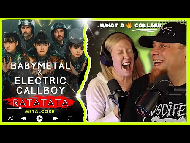 BABYMETAL x ELECTRIC CALLBOY "RATATATA"  // Audio Engineer & Wifey React