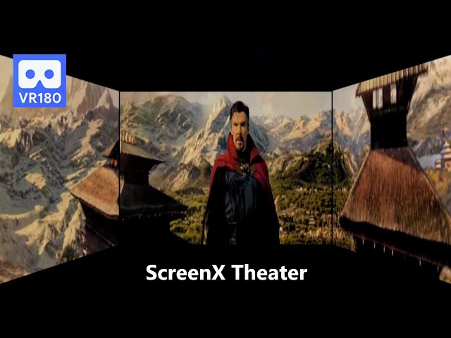 3D 180VR 4K Marvel Doctor Strange in the Multiverse of Madness is in ScreenX theater