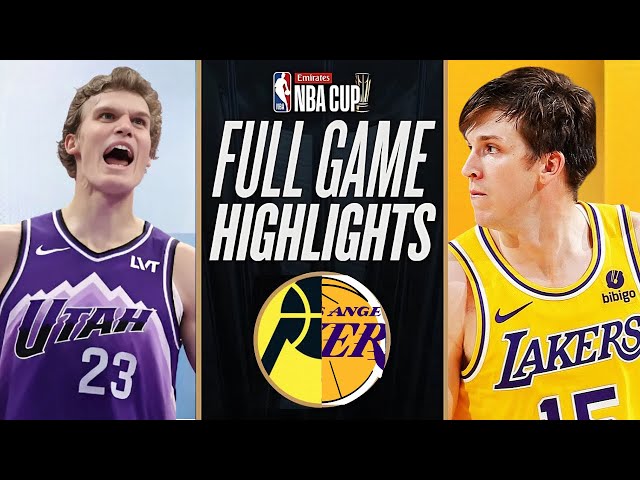 JAZZ VS LAKERS FULL GAME HIGHLIGHTS November 19, 2024 | 2024 EMIRATES NBA CUP Highlights TODAY  2K25