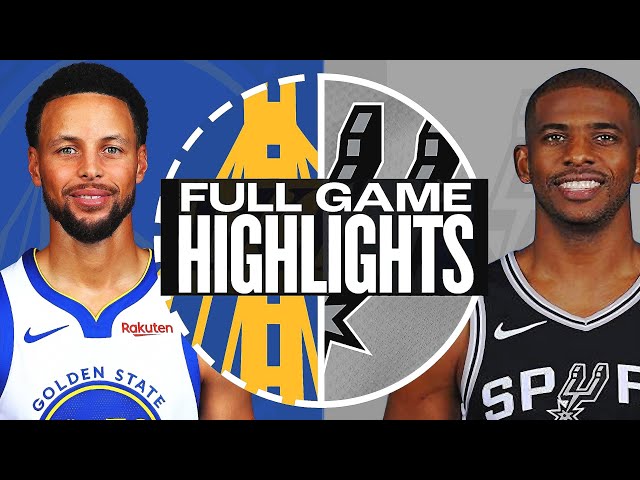 SPURS vs WARRIORS FULL GAME HIGHLIGHTS | October 25, 2024 | 2024 NBA Regular Season Highlights 2K25