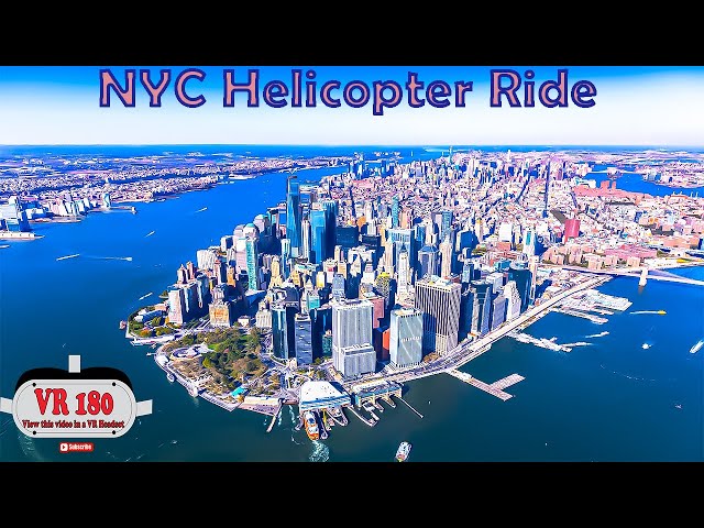 New York City Helicopter Tour - VR180