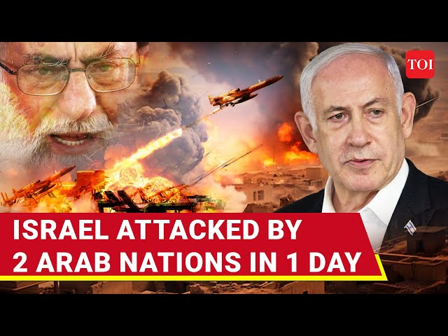 Arab Nations 'Bomb' Israel; Drones From Iraq 'Penetrate' Airspace, Hezbollah Fires 75 Rockets