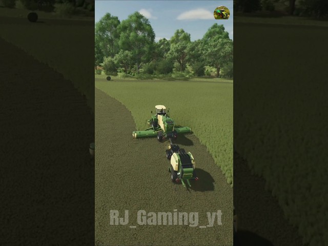 Best Combo Mow + Baling | FS 22 | #shorts