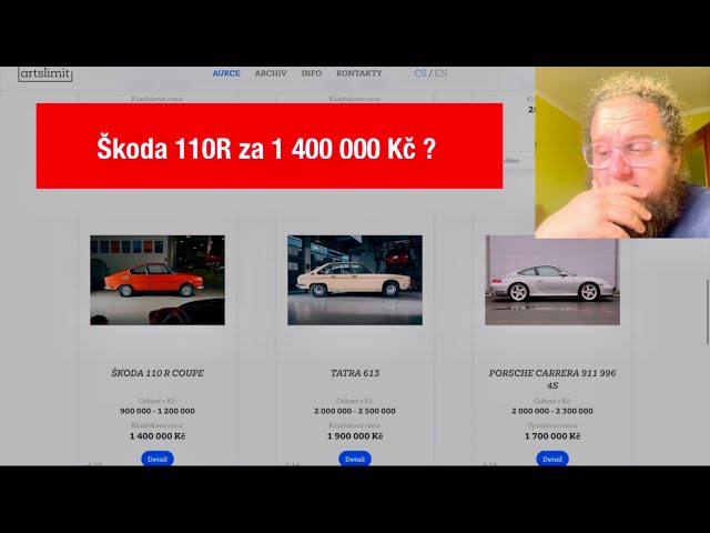 Jak vypadá Škoda 110r za 1 400 000 Kč?