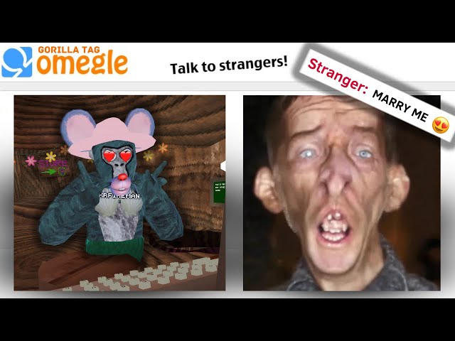 Gorilla Tag OMEGLE TROLLING... ඞා🗿