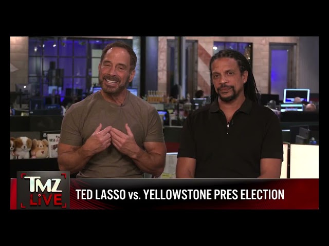 "Ted Lasso v. Yellowstone" Election. TMZ Live with Smerconish, Harvey Levin & Charles Latibeaudiere