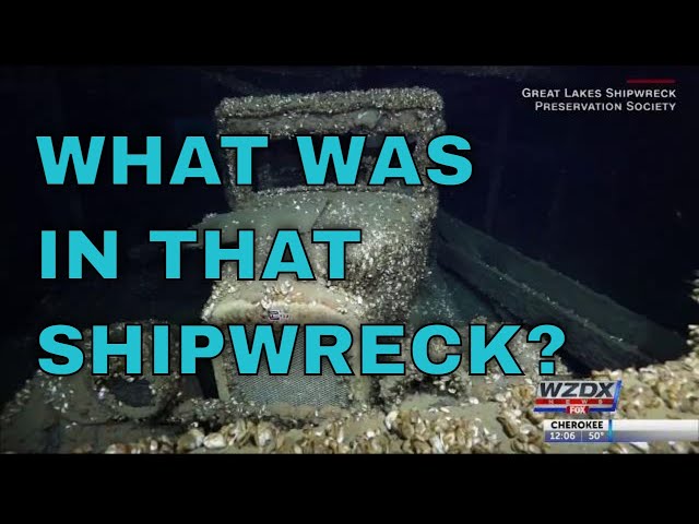 Shipwreck discovered in Lake Huron with classic car inside