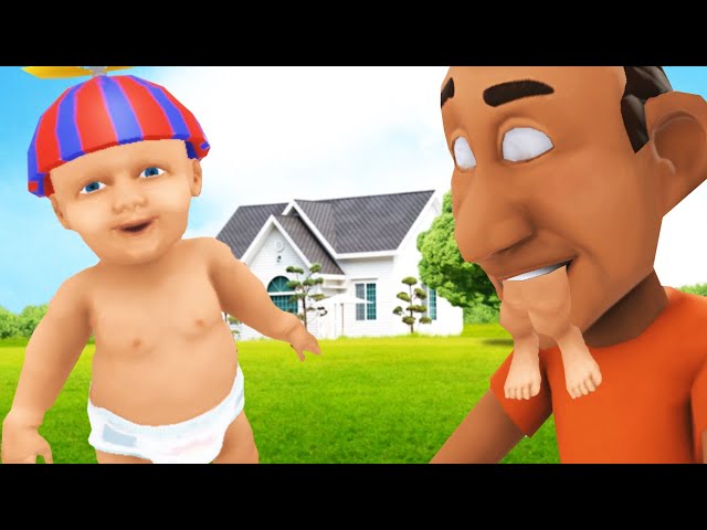 If Daddy EATS BABIES... LEAVE THE HOUSE IMMEDIATELY!! (Who's Your Daddy Multiplayer Gameplay)