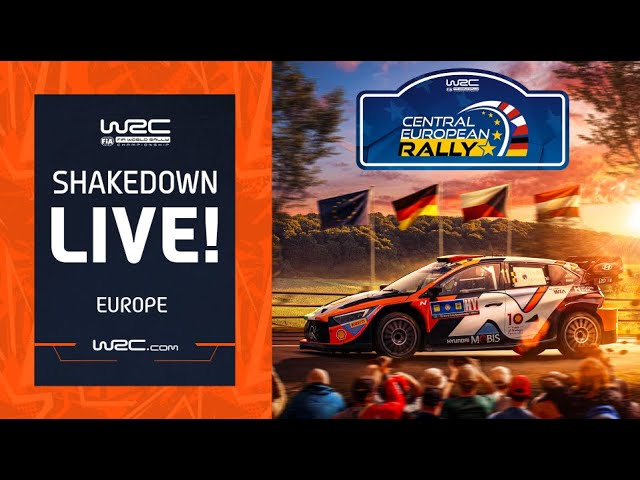 🔴 Shakedown LIVE  | WRC Central European Rally 2024