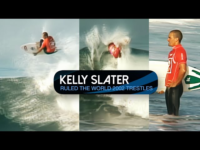 When KELLY SLaTER ruled the world - 2002 LOWER TRESTLES #kellyslater