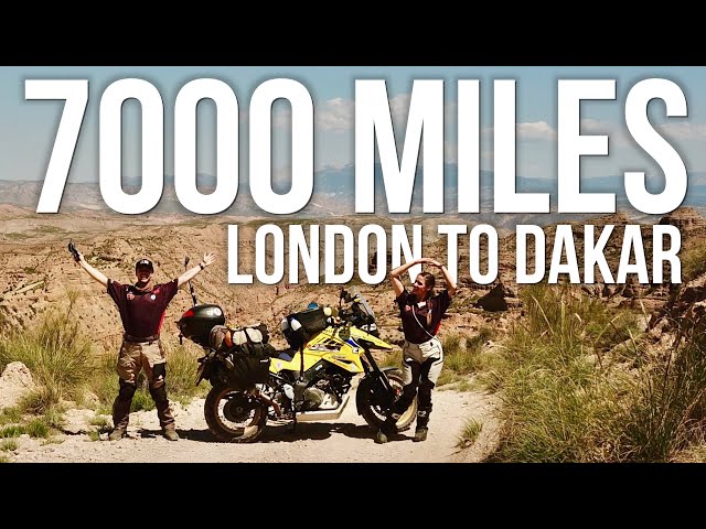 7000 Miles London to Dakar by Motorcycle