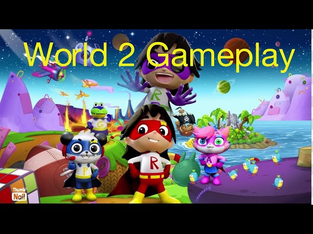 Ryan's Rescue Squad World 2 Gameplay