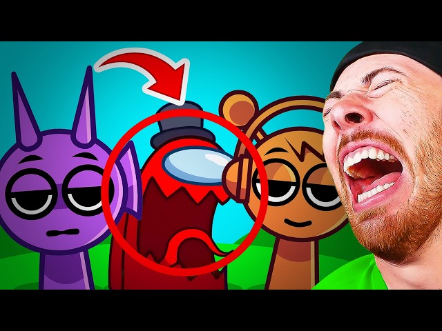 FUNNIEST SPRUNKI ANIMATIONS on YOUTUBE (FUNNY AMONG US)