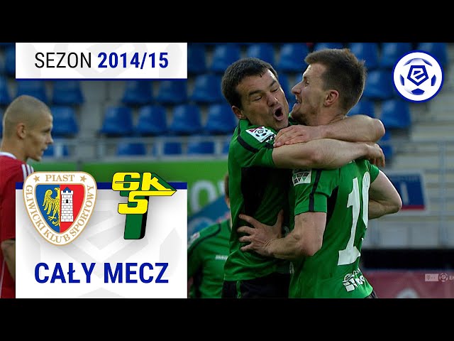 (1/2) Piast Gliwice - Górnik Łęczna | CAŁY MECZ | Ekstraklasa 2014/15 | 31. Kolejka