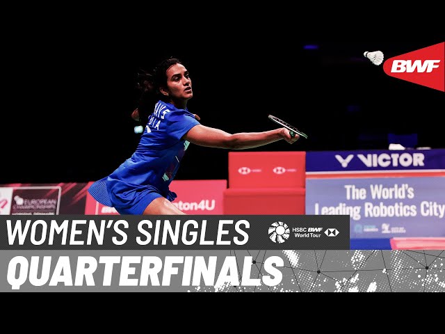 VICTOR Denmark Open 2024 | Pusarla V. Sindhu (IND) vs. Gregoria Mariska Tunjung (INA) [5] | QF