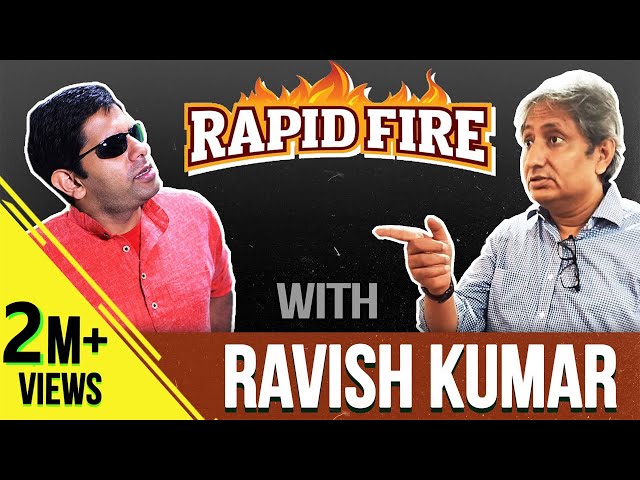 RAVISH KUMAR vs BHAKT BANERJEE | Rapidfire Round | DeshBhakt Interviews