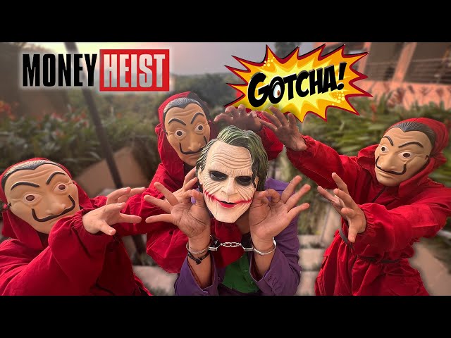 Parkour POV MONEY HEIST Team HUNTING CRAZY JOKER FOR REVENGE (BELLA CIAO REMIX) | Live Epic Action