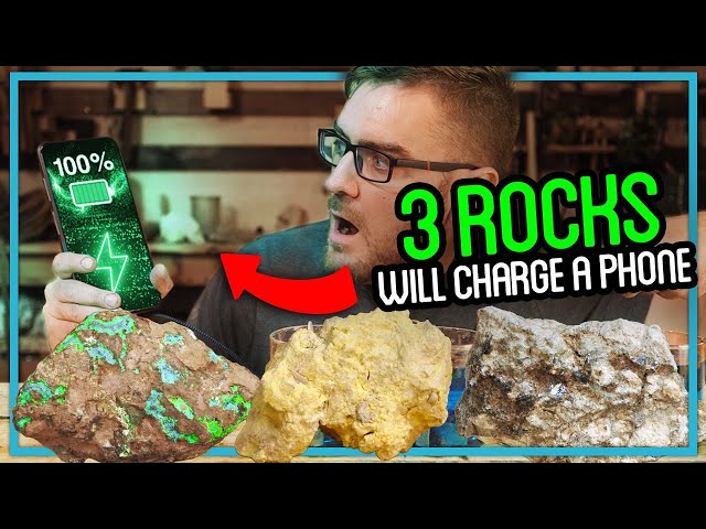 These 3 Rocks Can Charge Your Phone!